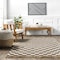 Nuloom Connie Checkered Wool/Jute Tasseled Area Rug 5ft x 8ft TASD01A-508 - alternate 3